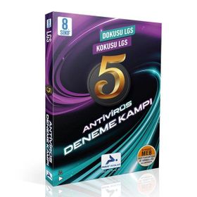8.Sınıf LGS Dokusu Kokusu LGS Antivirüs 5 Deneme Kampı Paraf Yayınları