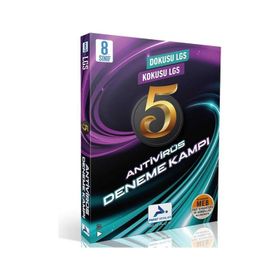 8.Sınıf LGS Dokusu Kokusu LGS Antivirüs 5 Deneme Kampı Paraf Yayınları
