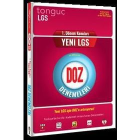 8. Sınıf LGS Doz Denemeleri Tonguç Akademi Yayınları