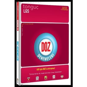 8. Sınıf LGS Doz Denemeleri Tonguç Akademi Yayınları