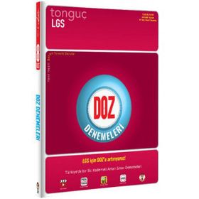 8. Sınıf LGS Doz Denemeleri Tonguç Akademi Yayınları