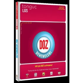 8. Sınıf LGS Doz Denemeleri Tonguç Akademi Yayınları