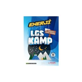 8.Sınıf LGS Enerji Kamp 1.Dönem Soru Kitabı Palme Yayınevi