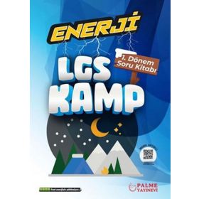 8.Sınıf LGS Enerji Kamp 1.Dönem Soru Kitabı Palme Yayınevi