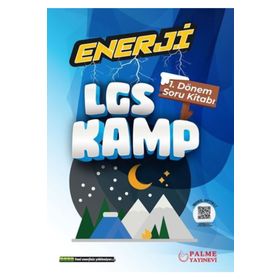 8.Sınıf LGS Enerji Kamp 1.Dönem Soru Kitabı Palme Yayınevi