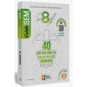 8. Sınıf Lgs Farklı İsem Din Kültürü ve Ahlak Bilgisi Yeni Nesil 40 Deneme-İsem Yayınları