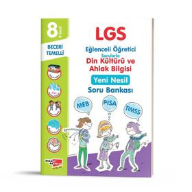 8. Sınıf Lgs Farklı İsem Din Kültürü ve Ahlak Bilgisi Yeni Nesil 40 Deneme-İsem Yayınları