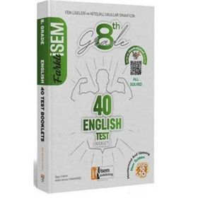 8. Sınıf Lgs Farklı İsem İngilizce 40 Deneme-İsem Yayınları