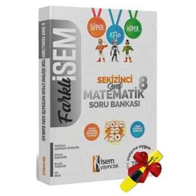 8. Sınıf Lgs Farklı İsem Matematik 20 Deneme-İsem Yayınları