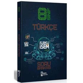 8.Sınıf LGS Farklı İsem Türkçe Soru Bankası-İsem Yayınları