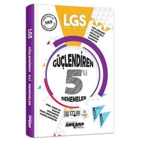 8. Sınıf LGS Fasikül Fasikül Güçlendiren 5 li Denemeler-Ankara Yayıncılık
