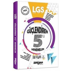 8. Sınıf LGS Fasikül Fasikül Güçlendiren 5 li Denemeler-Ankara Yayıncılık