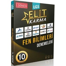 8. Sınıf LGS Fen Bilimleri 1. Dönem Elit Karma 10'lu Deneme - Paraf Yayınları