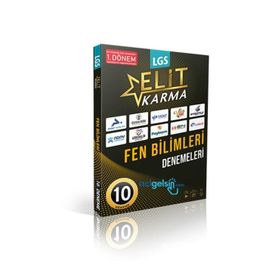 8. Sınıf LGS Fen Bilimleri 1. Dönem Elit Karma 10'lu Deneme - Paraf Yayınları