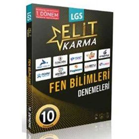 8. Sınıf LGS Fen Bilimleri 1. Dönem Elit Karma 10'lu Deneme - Paraf Yayınları