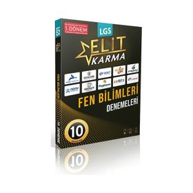 8. Sınıf LGS Fen Bilimleri 1. Dönem Elit Karma 10'lu Deneme - Paraf Yayınları