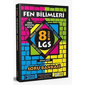 8. Sınıf LGS Fen Bilimleri 1. Dönem Müfredatı Soru Bankası-Sistematik Yayınları