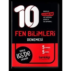 8. Sınıf LGS Fen Bilimleri 10 lu Branş Denemesi-Tambilgi Yayınları