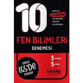 8. Sınıf LGS Fen Bilimleri 10 lu Branş Denemesi-Tambilgi Yayınları