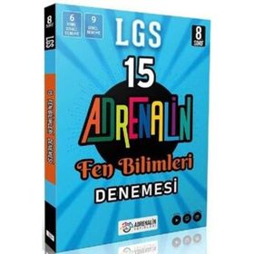8. Sınıf LGS Fen Bilimleri 15 Branş Denemesi - Adrenalin Yayınları
