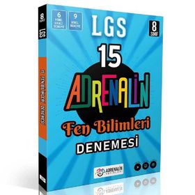 8. Sınıf LGS Fen Bilimleri 15 Branş Denemesi - Adrenalin Yayınları