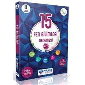 8. Sınıf Lgs Fen Bilimleri 15 Çözümlü Föy Deneme-Yanıt Yayınları