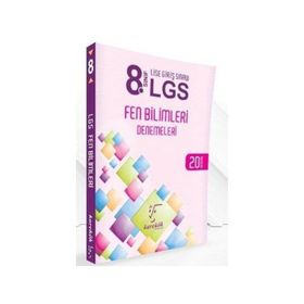 8. Sınıf LGS Fen Bilimleri 20 Deneme Karekök Yayınları