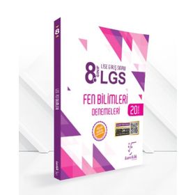 8. Sınıf LGS Fen Bilimleri 20 Deneme Karekök Yayınları