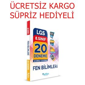 8. Sınıf Lgs Fen Bilimleri 20'li Deneme-Netfen Yayınları