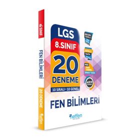 8. Sınıf Lgs Fen Bilimleri 20'li Deneme-Netfen Yayınları