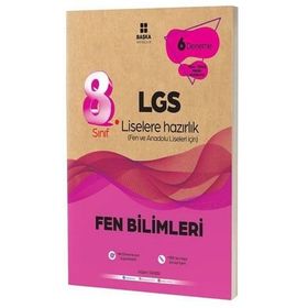 8. Sınıf LGS Fen Bilimleri 6 Deneme Fen ve Anadolu Liseleri İçin Başka Yayınları