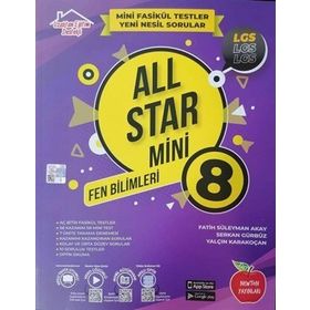 8. Sınıf LGS Fen Bilimleri All Star Mini Fasikül Testler Soru Bankası-Newton Yayınları
