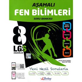 8. Sınıf LGS Fen Bilimleri Aşamalı Soru Bankası Berkay Yayıncılık