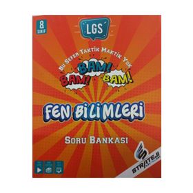 8. Sınıf LGS Fen Bilimleri Bam Bam Bam Soru Bankası-Strateji Yayınları