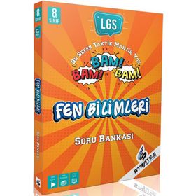 8. Sınıf LGS Fen Bilimleri Bam Bam Bam Soru Bankası-Strateji Yayınları