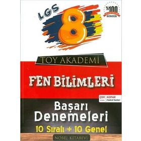 8. Sınıf LGS Fen Bilimleri Başarı Denemeleri-Toy Akademi Yayınları
