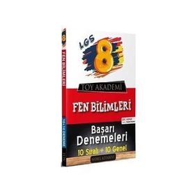 8. Sınıf LGS Fen Bilimleri Başarı Denemeleri-Toy Akademi Yayınları