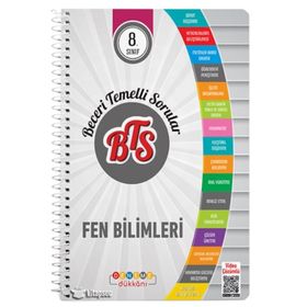 8. Sınıf LGS Fen Bilimleri BTS Beceri Temelli Sorular-Deneme Dükkanı Yayınları