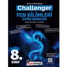8. Sınıf LGS Fen Bilimleri Challenger Soru Bankası-Kafa Dengi Yayınları