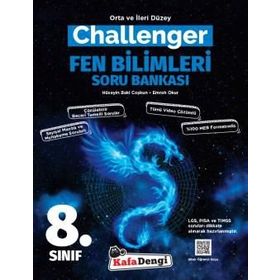 8. Sınıf LGS Fen Bilimleri Challenger Soru Bankası-Kafa Dengi Yayınları