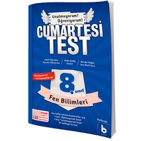 8. Sınıf LGS Fen Bilimleri Cumartesi Test Basamak Yayınları