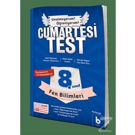 8. Sınıf LGS Fen Bilimleri Cumartesi Test Basamak Yayınları