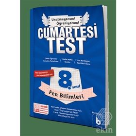 8. Sınıf LGS Fen Bilimleri Cumartesi Test Basamak Yayınları