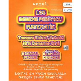 8. Sınıf LGS Fen Bilimleri Deneme Periyodu - Netbil Yayınları