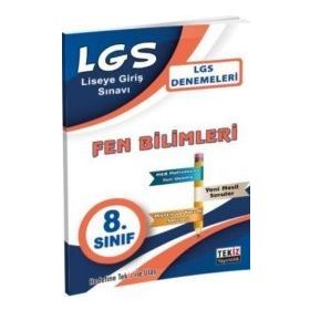 8. Sınıf LGS Fen Bilimleri Deneme Tekiz Yayınları