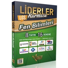 8. Sınıf LGS Fen Bilimleri Denemeleri 8 Yayın 16 Deneme Liderler Karması