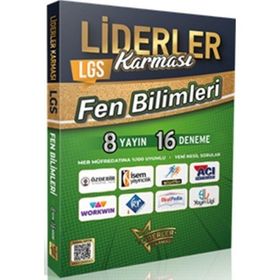 8. Sınıf LGS Fen Bilimleri Denemeleri 8 Yayın 16 Deneme Liderler Karması