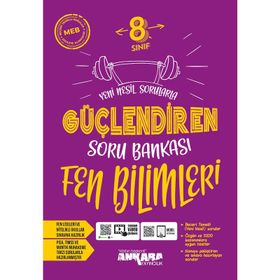 8. Sınıf LGS Fen Bilimleri Güçlendiren Soru Bankası Ankara Yayıncılık