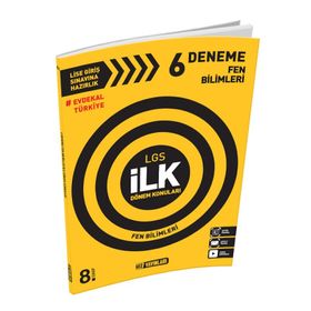 8. Sınıf LGS Fen Bilimleri İlk Dönem Konuları 6 Deneme-Hız Yayınları