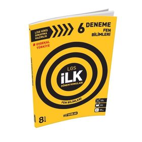 8. Sınıf LGS Fen Bilimleri İlk Dönem Konuları 6 Deneme-Hız Yayınları